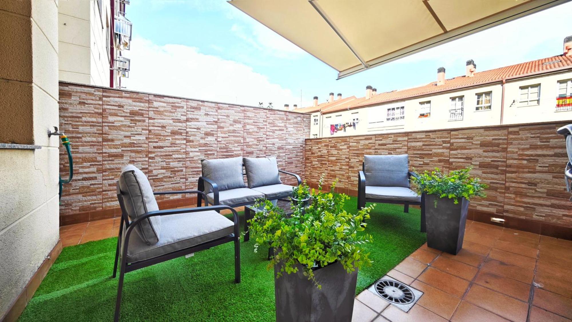 Ferienwohnung Piso Centrico Santiago De Compostela Con Amplia Terraza Exterior foto
